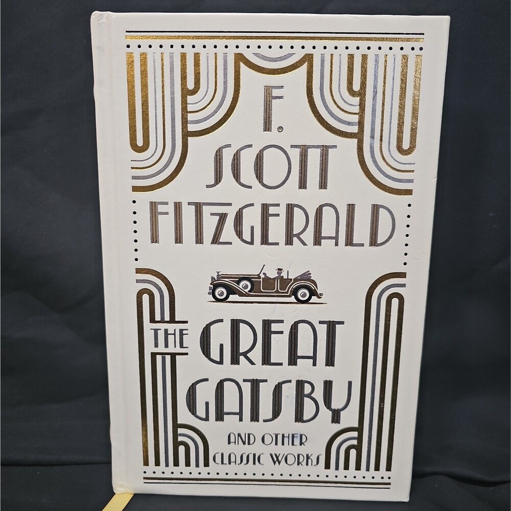 THE GREAT GATSBY and OTHER CLASSIC WORKS Bonded Leather Collectible  Book